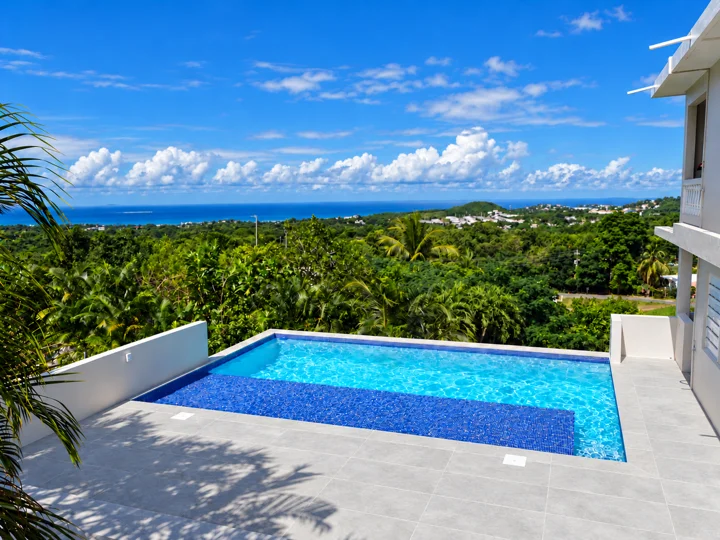 Pool and panoramic view