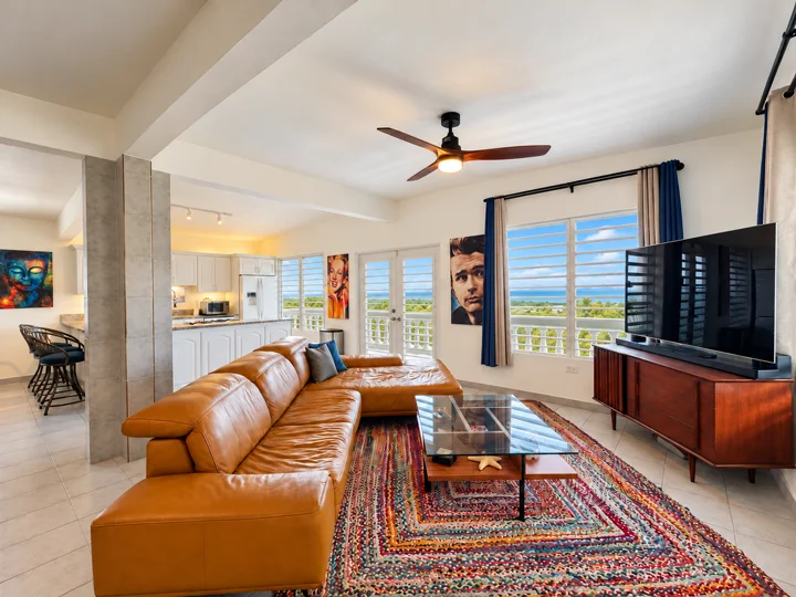 Living room — closer seating view